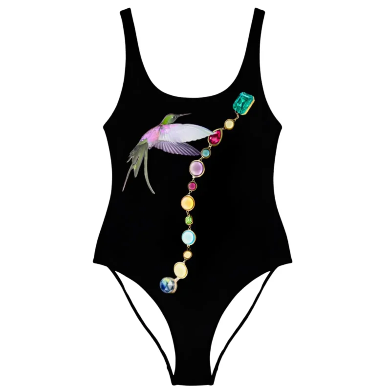 Bañador de Diseño Exclusivo Alma de Colibrí