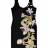 Vestido Diseño Exclusivo Inma de la Riva Orquídeas y Camafeos