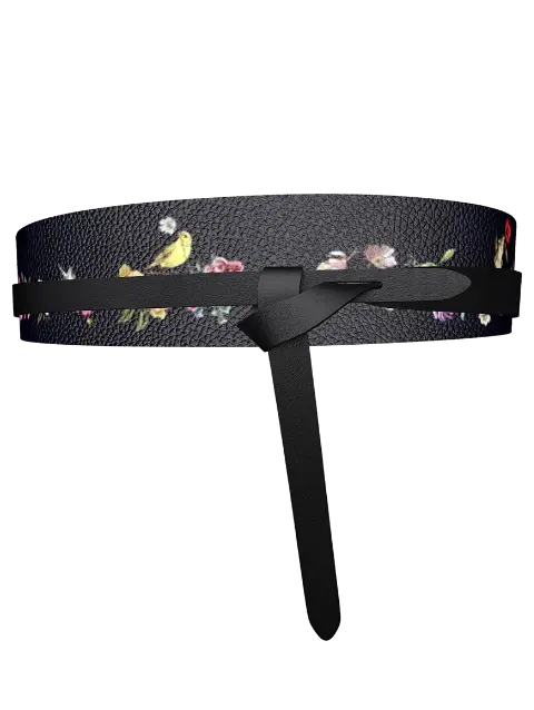 "Divine Flutter in Bloom" Belt