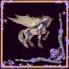 "The Winged Horse": A Thread of Emotion Woven in Silk