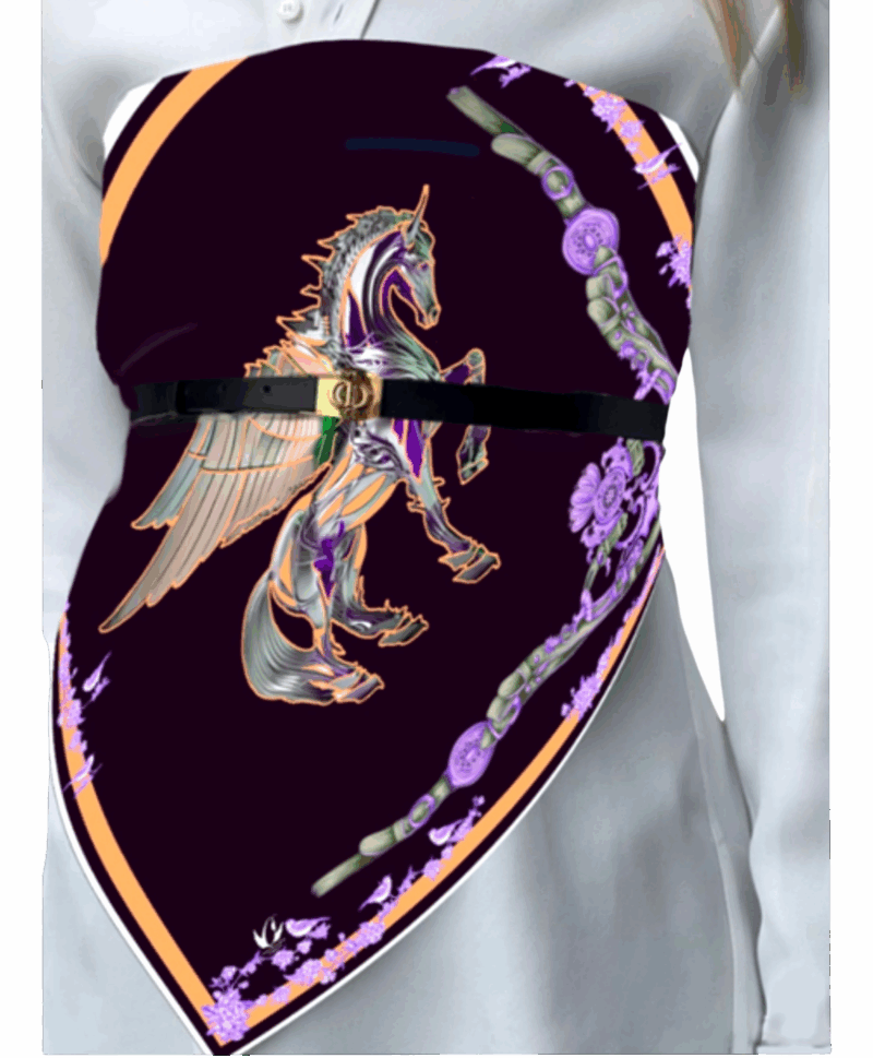 "The Winged Horse": A Thread of Emotion Woven in Silk - Image 3