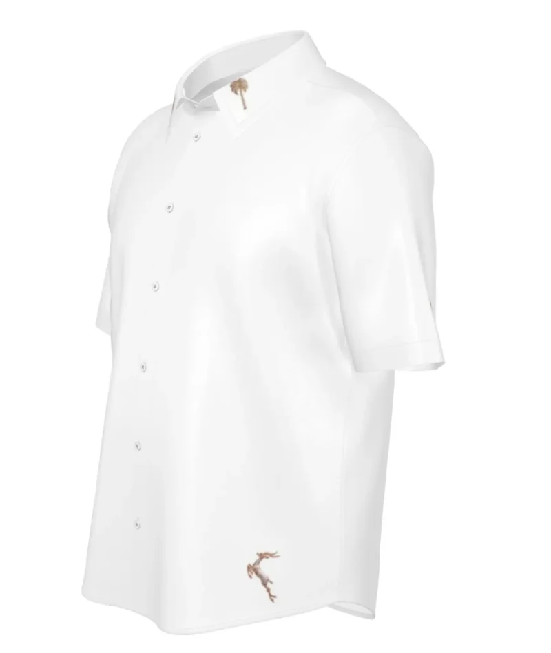 Camisa de Manga Corta para Hombre La Gacela Y Las Palmeras