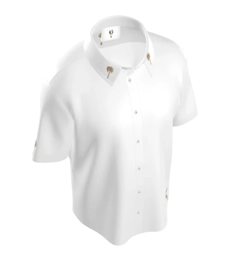 Camisa de Manga Corta para Hombre La Gacela Y Las Palmeras
