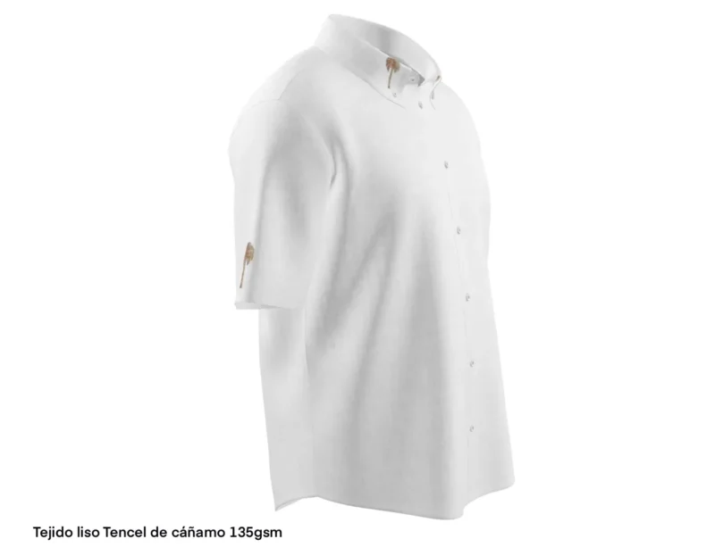 Camisa de Manga Corta para Hombre La Gacela Y Las Palmeras