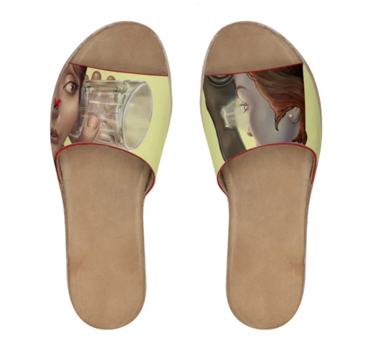 "The Confidant" Flip-Flops: Guardian of Secrets - Image 4