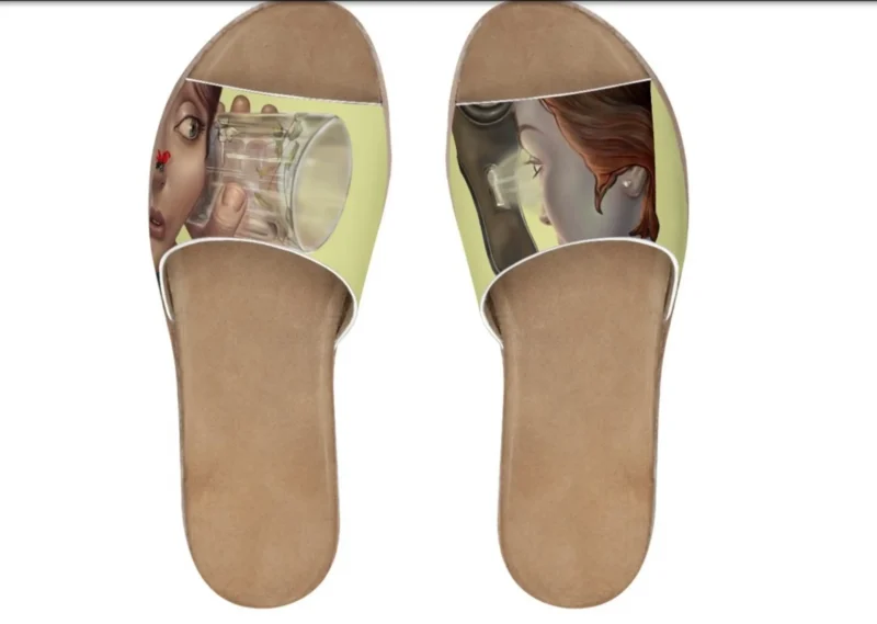 "The Confidant" Flip-Flops: Guardian of Secrets - Image 3