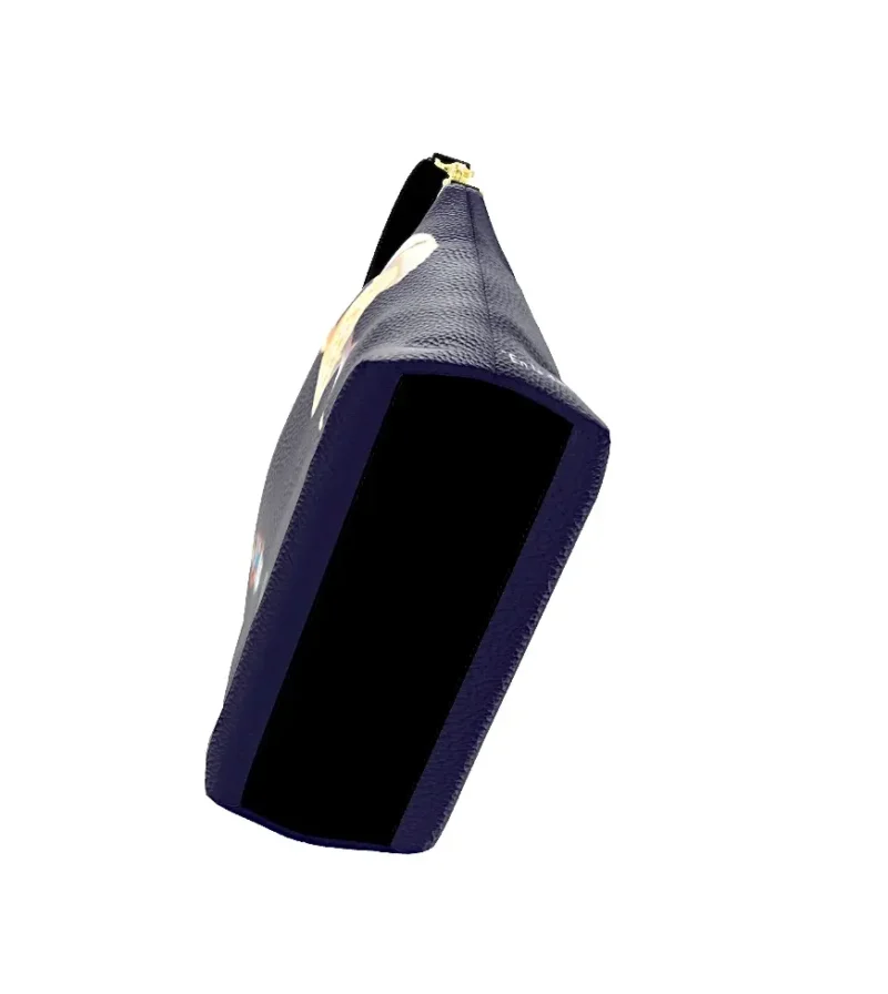 Bolso Hobo Cuadrado Único "Plomo y Tul"