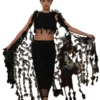 "Nocturnal Lattice" Set: Handcrafted Elegance for the Night