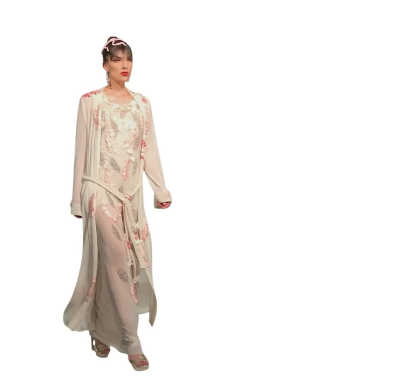 Vestido Alta costura Inma de la Riva  "Eclat Doré Dubai