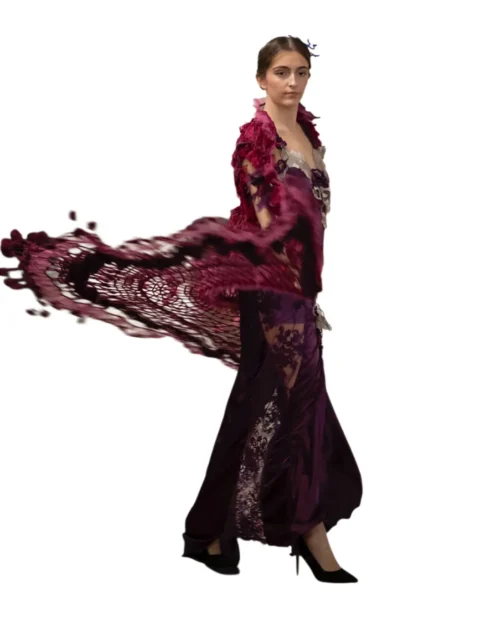 "Flamenco Majesty" Haute Couture Design: Imposing and Passionate