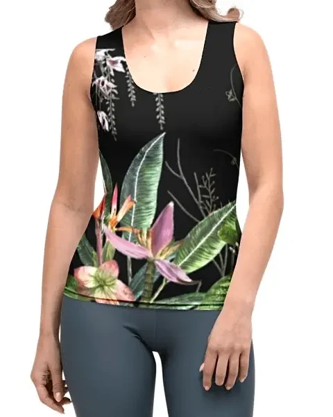 "Black Forest" Adjustable Strap Tank Top