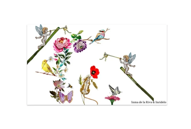 "Celestial Daytime Garden" Beach Wraps: Warmth and Design for Your Summer - Image 2