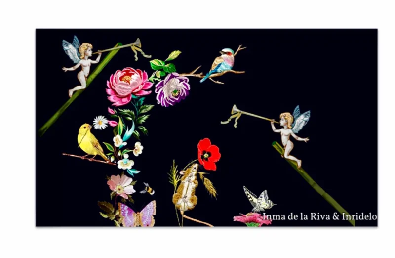 "Celestial Night Garden" Beach Wraps: Harmony and Magic for Your Summer - Image 3