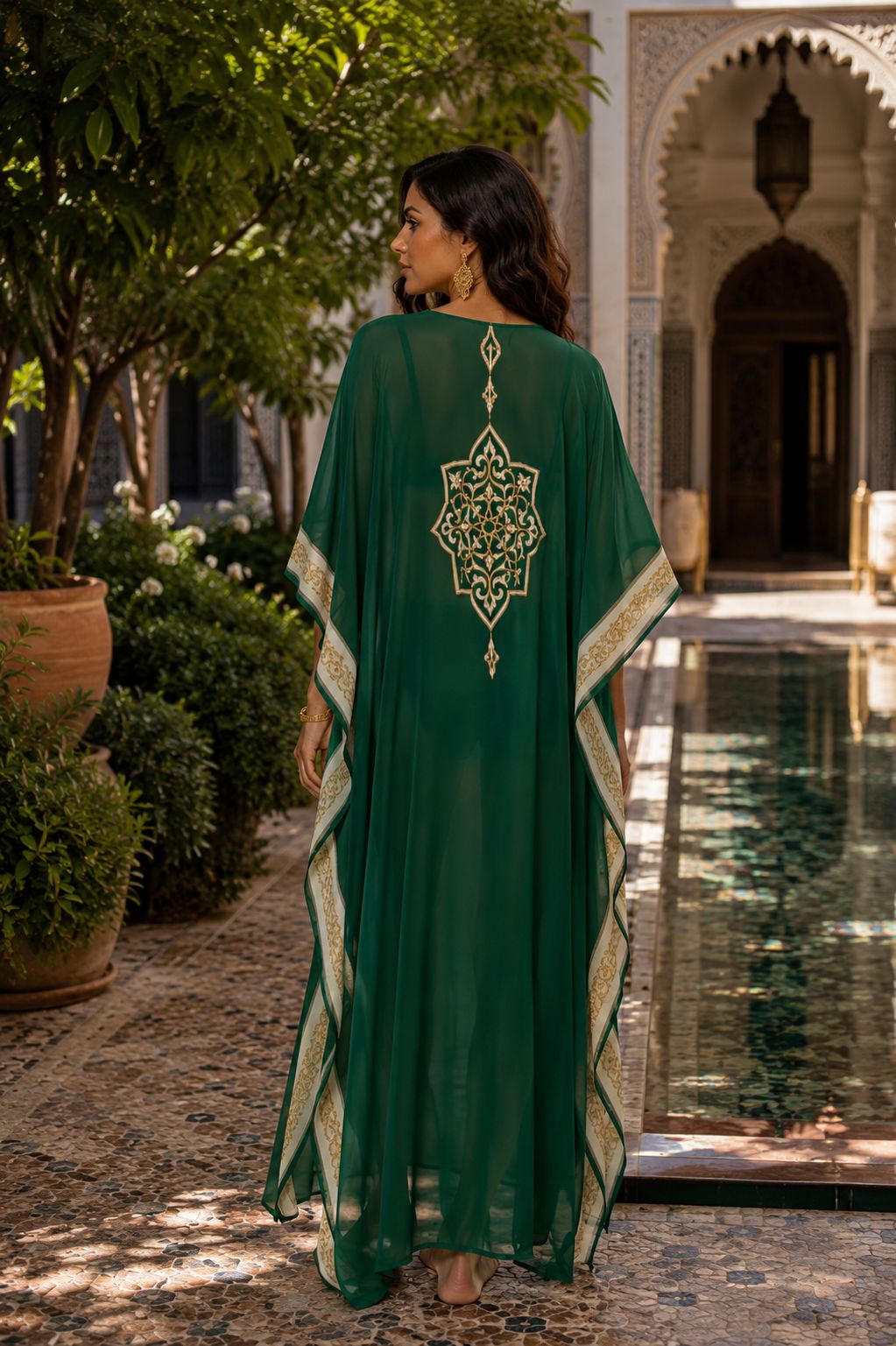 Caftán NAJMA Emerald – Resort Collection - Image 7