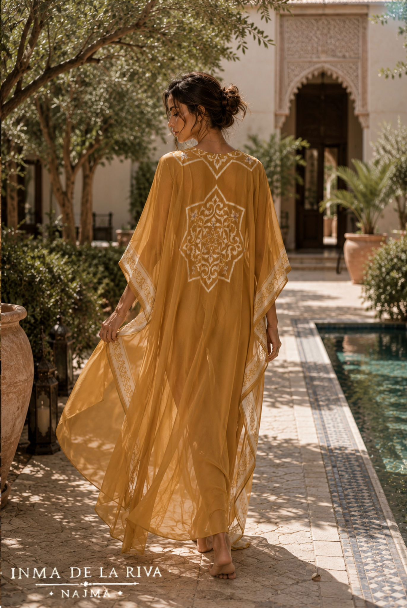 Caftán NAJMA Emerald – Resort Collection - Image 4