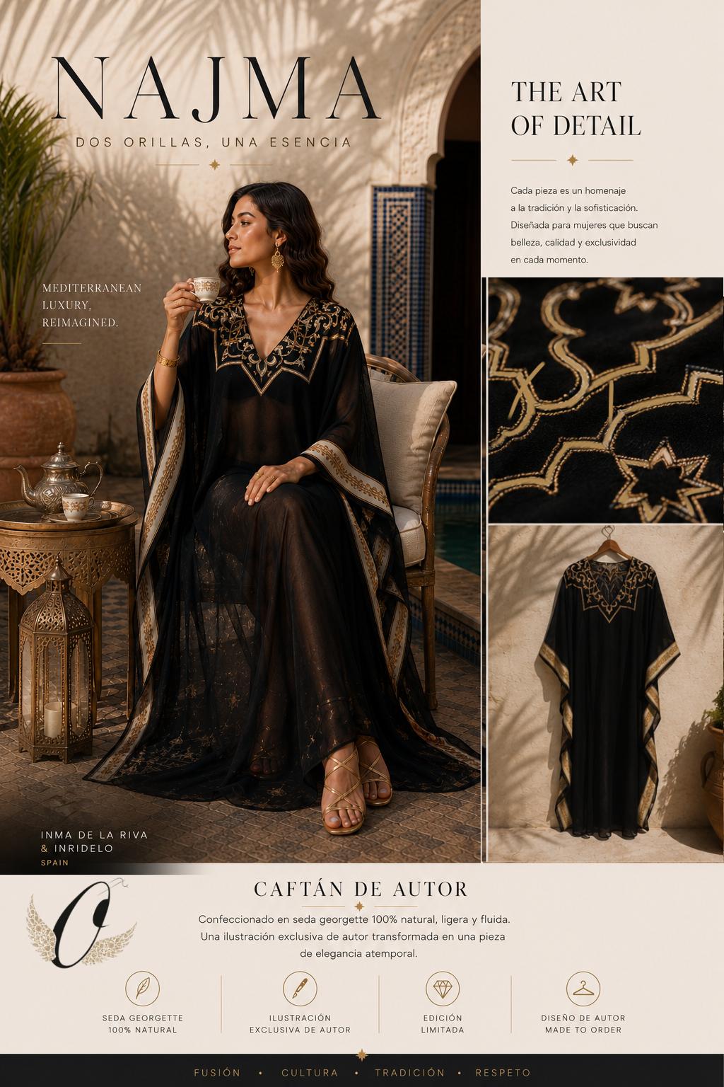 Caftán NAJMA Emerald – Resort Collection - Image 2