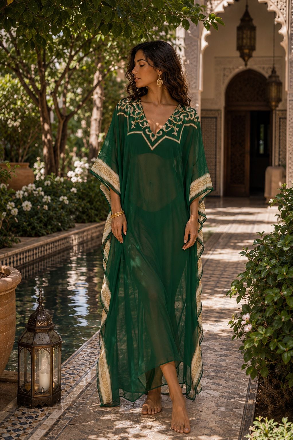 Caftán NAJMA Emerald – Resort Collection - Image 6