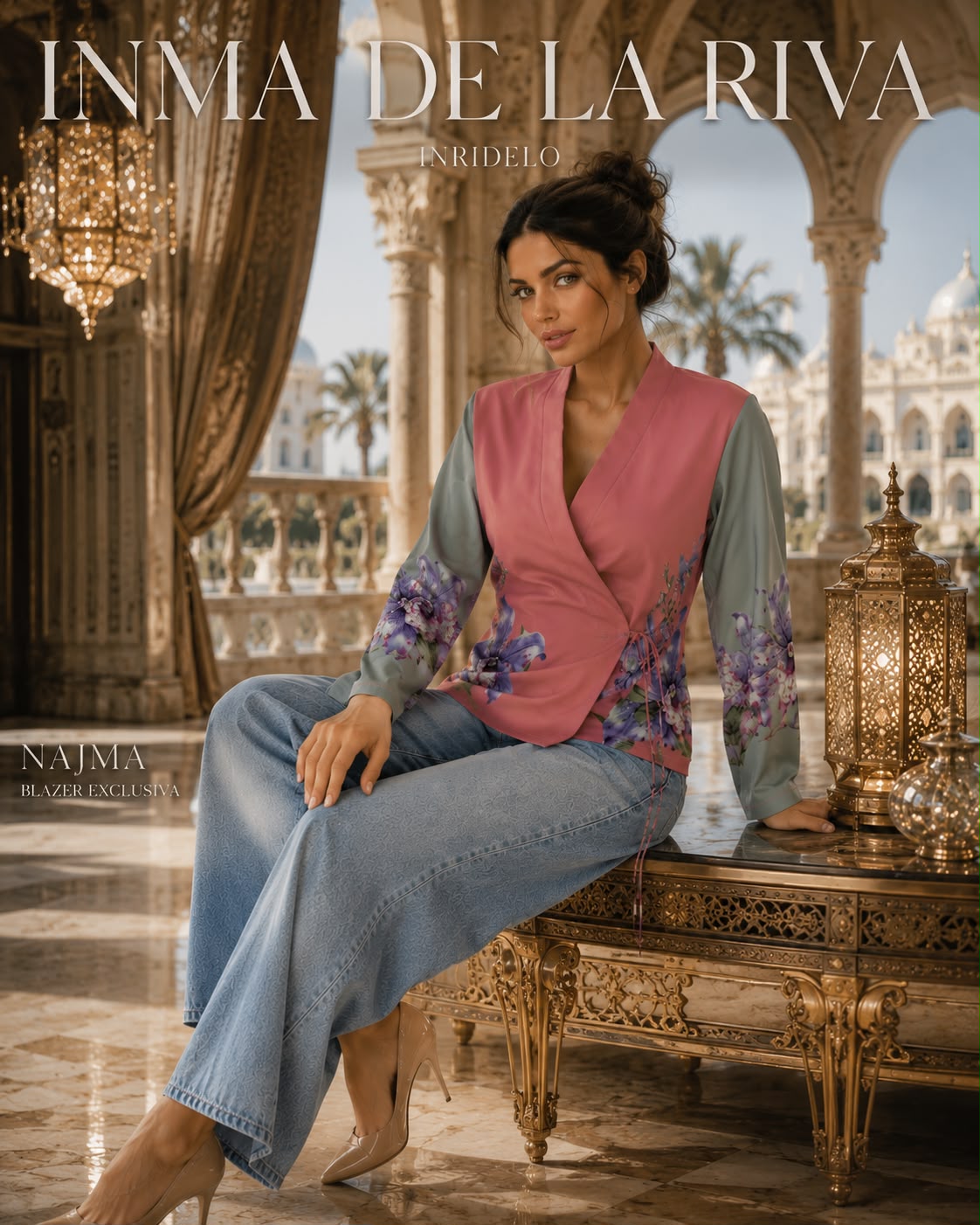 NAJMA Blazer · Orchidée Royale