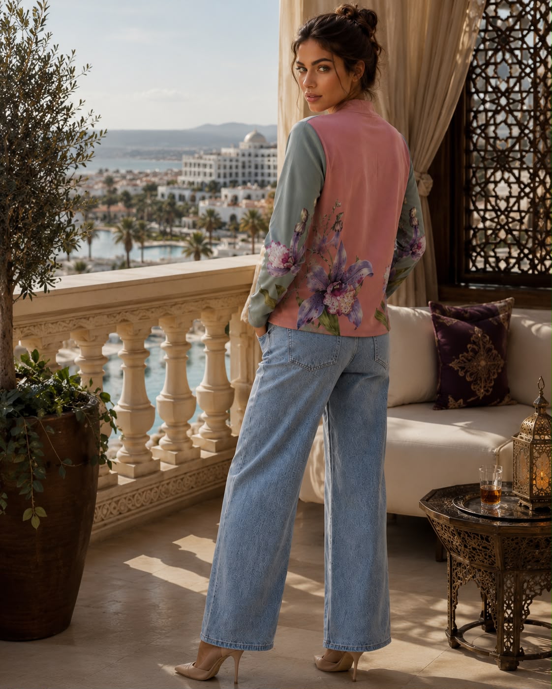 NAJMA Blazer · Orchidée Royale - Image 3