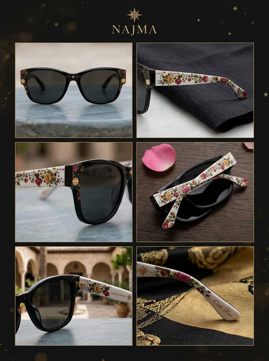 NAJMA Étoile des Roses Sunglasses – Resort Collection - Image 8